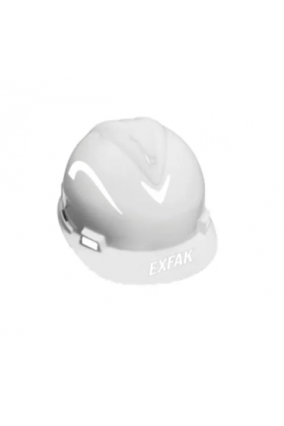 Capacete c/ Carneira e Jugular Classe B - Branco - Exfak